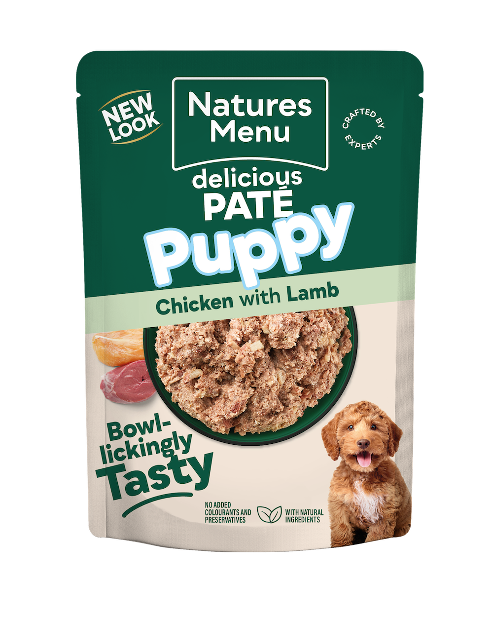 Chicken with Lamb Pouch for Puppies